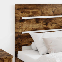 vidaXL Headboard Smoked Oak Engineered Wood 3