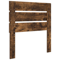 vidaXL Headboard Smoked Oak Engineered Wood 6