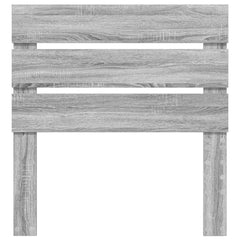 vidaXL Headboard Grey Sonoma Engineered Wood 4