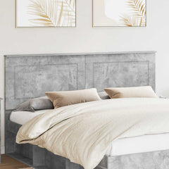 vidaXL Headboard 100 cm Engineered Wood Concrete Grey