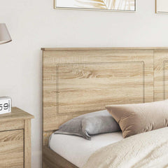 vidaXL Headboard Sonoma Oak 100 cm Engineered Wood 3