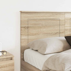 vidaXL Headboard Sonoma Oak 100 cm Engineered Wood 3