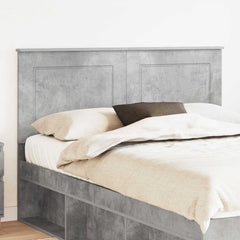 vidaXL Headboard 100 cm Engineered Wood Concrete Grey