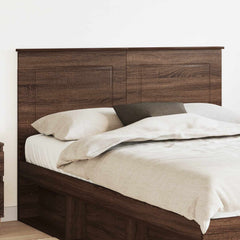 vidaXL Headboard 100 cm Engineered Wood Brown Oak