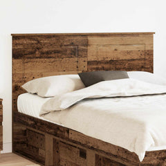 vidaXL Headboard 100 cm Engineered Wood Old Wood
