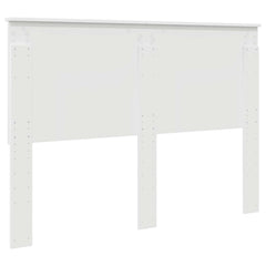 vidaXL Headboard White 100 cm Engineered Wood 6