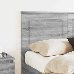 Headboard 100 cm Engineered Wood Grey sonoma 140 cm