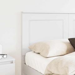 vidaXL Headboard White 100 cm Engineered Wood 3