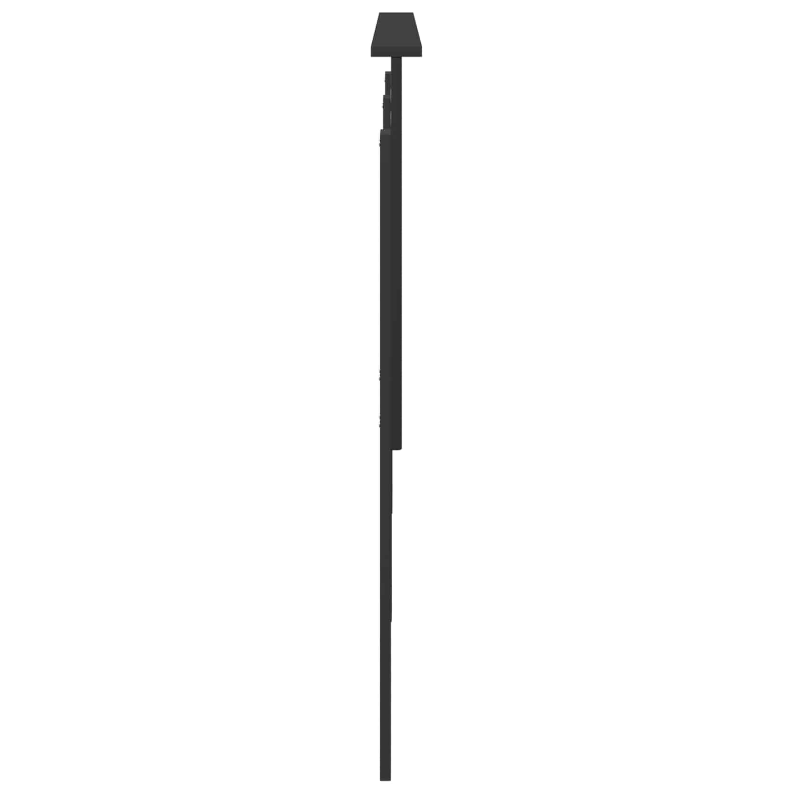 vidaXL Headboard Black Oak 100 cm Engineered Wood 5