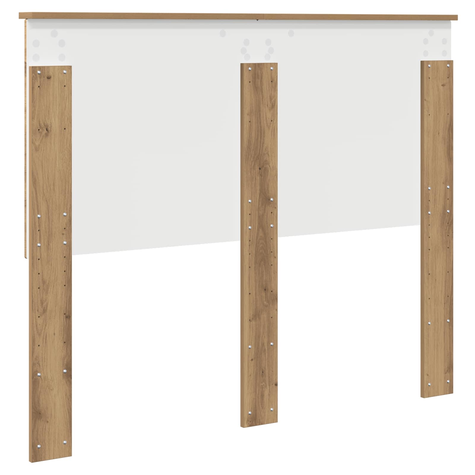 vidaXL Headboard Artisan Oak Engineered Wood 6
