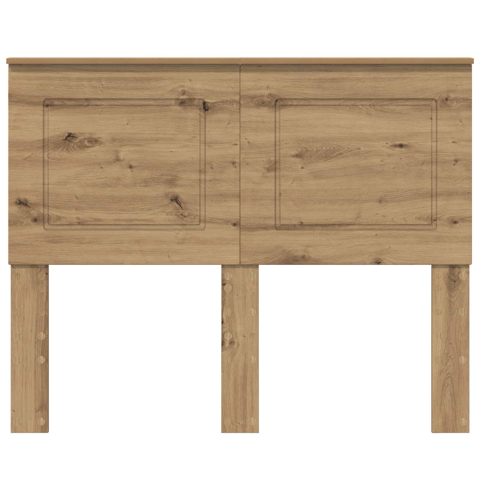 vidaXL Headboard Artisan Oak Engineered Wood 4