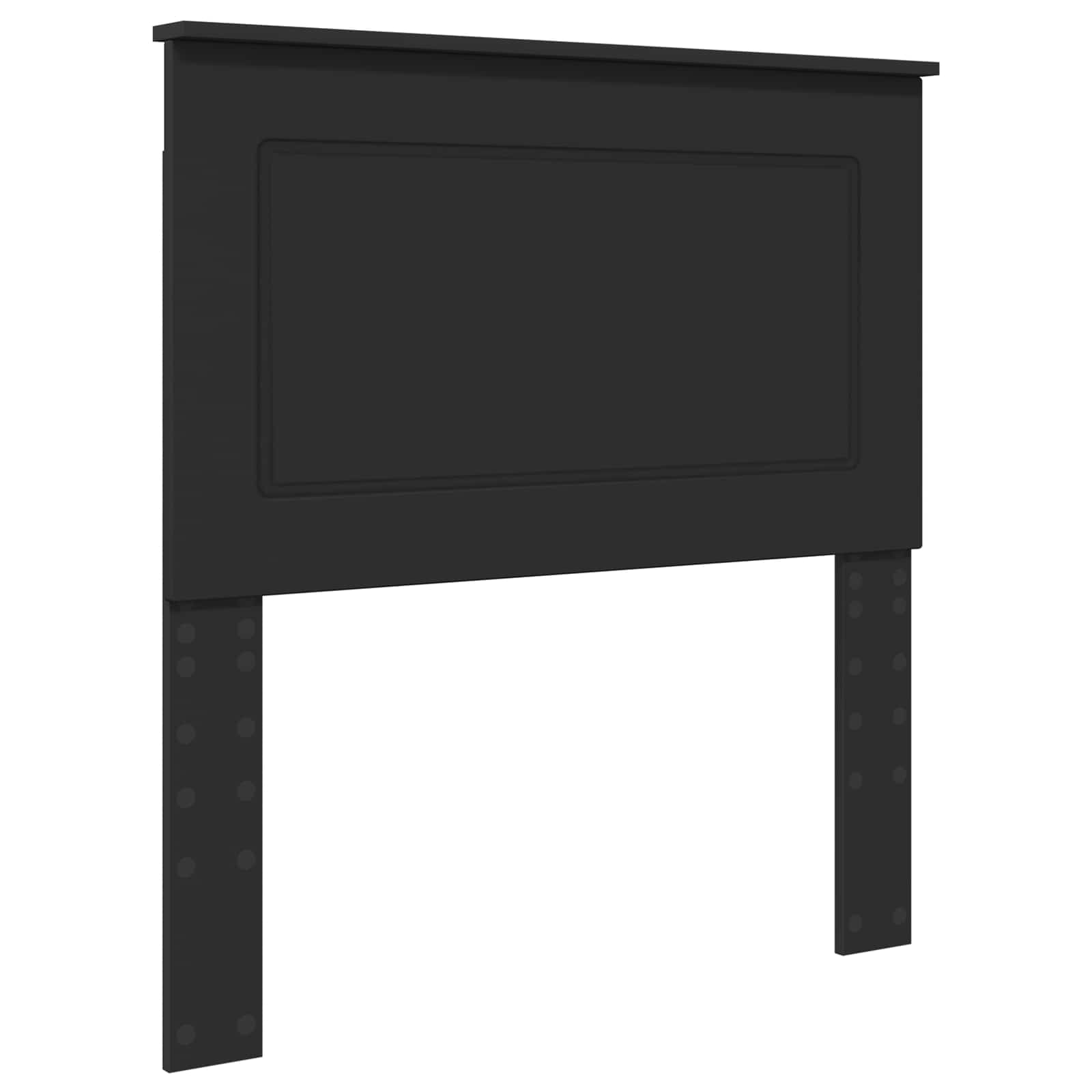 vidaXL Headboard Black Oak 100 cm Engineered Wood 2