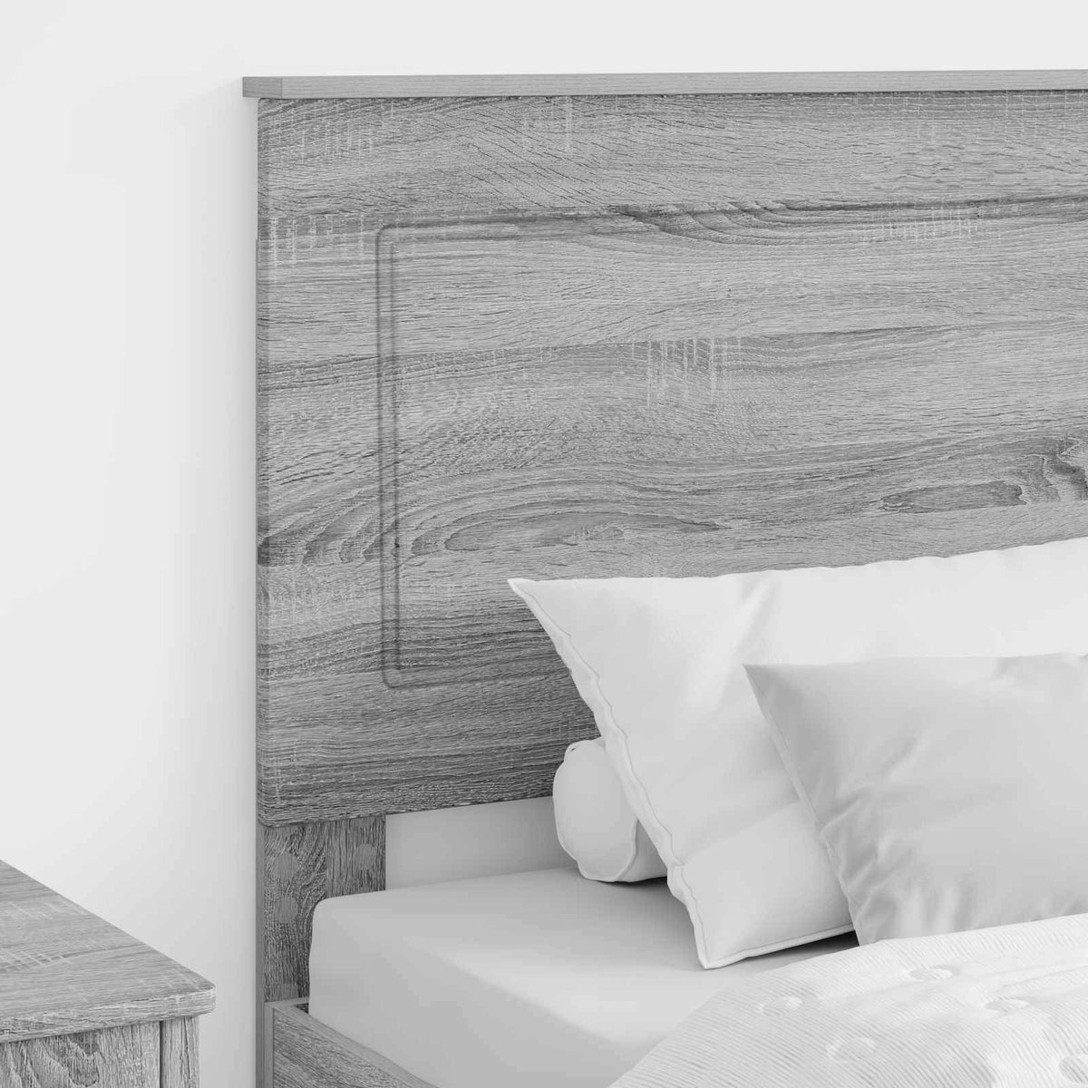 Headboard 100 cm Engineered Wood Grey sonoma 90 cm
