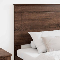 Headboard 100 cm Engineered Wood Brown oak 90 cm