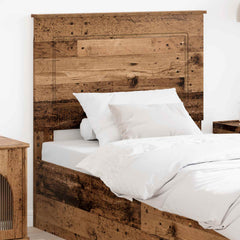 vidaXL Headboard 100 cm Engineered Wood Old Wood