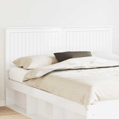 vidaXL Headboard Engineered wood High gloss white