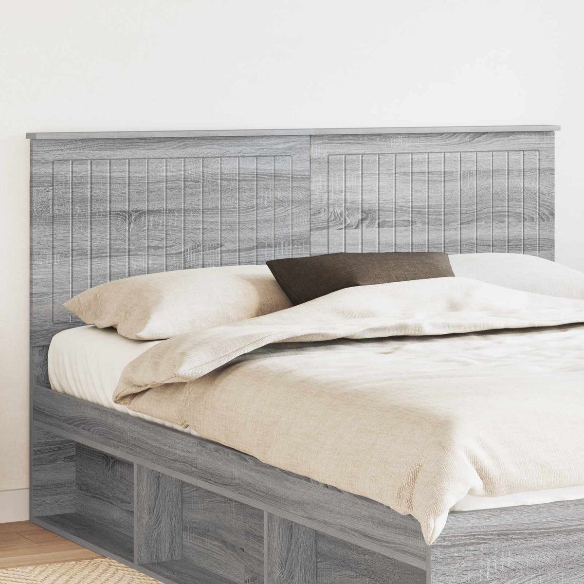 Headboard Engineered wood Grey Sonoma 160 cm