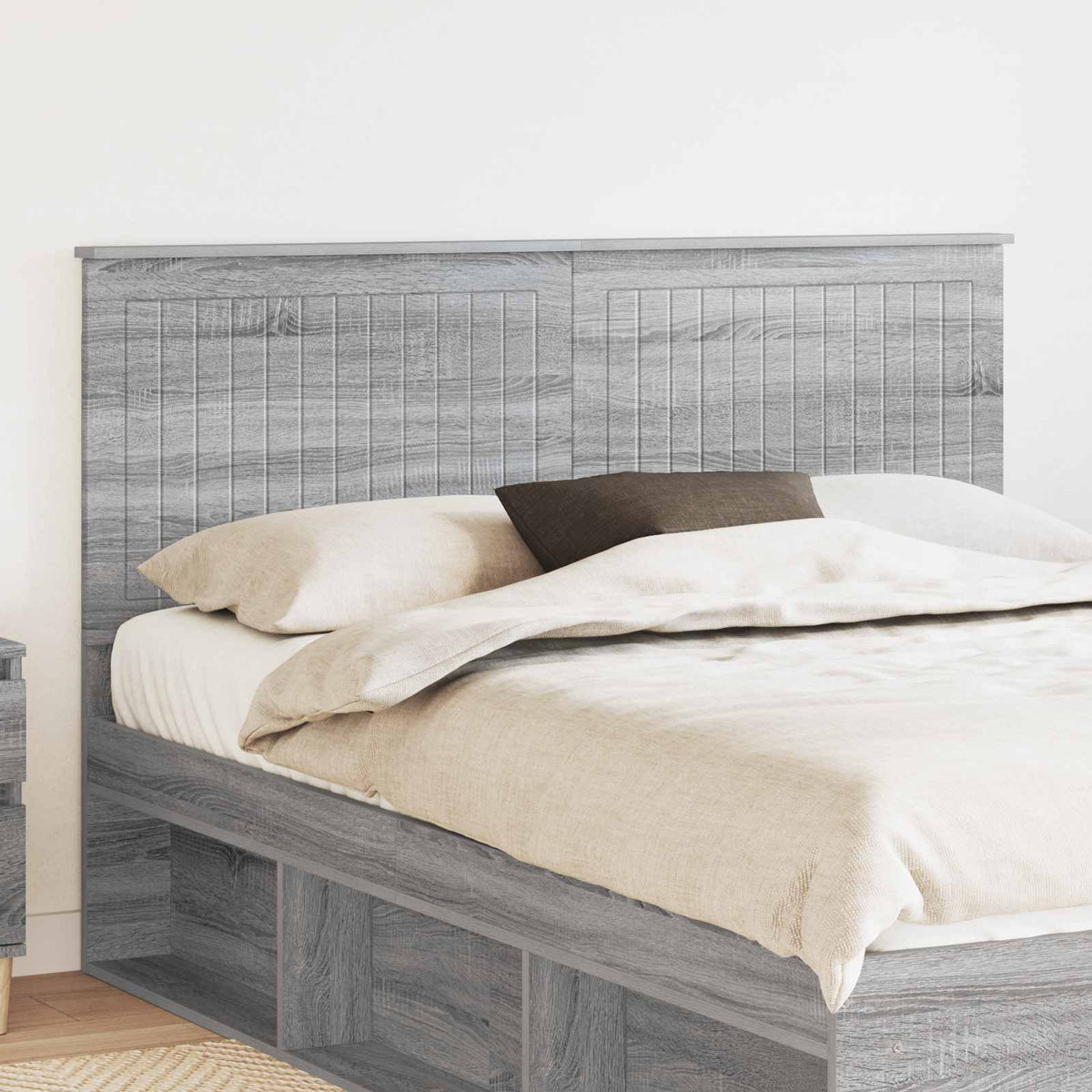 Headboard Engineered wood Grey Sonoma 150 cm