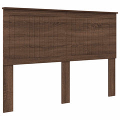 vidaXL Headboard Brown Oak Engineered wood 2