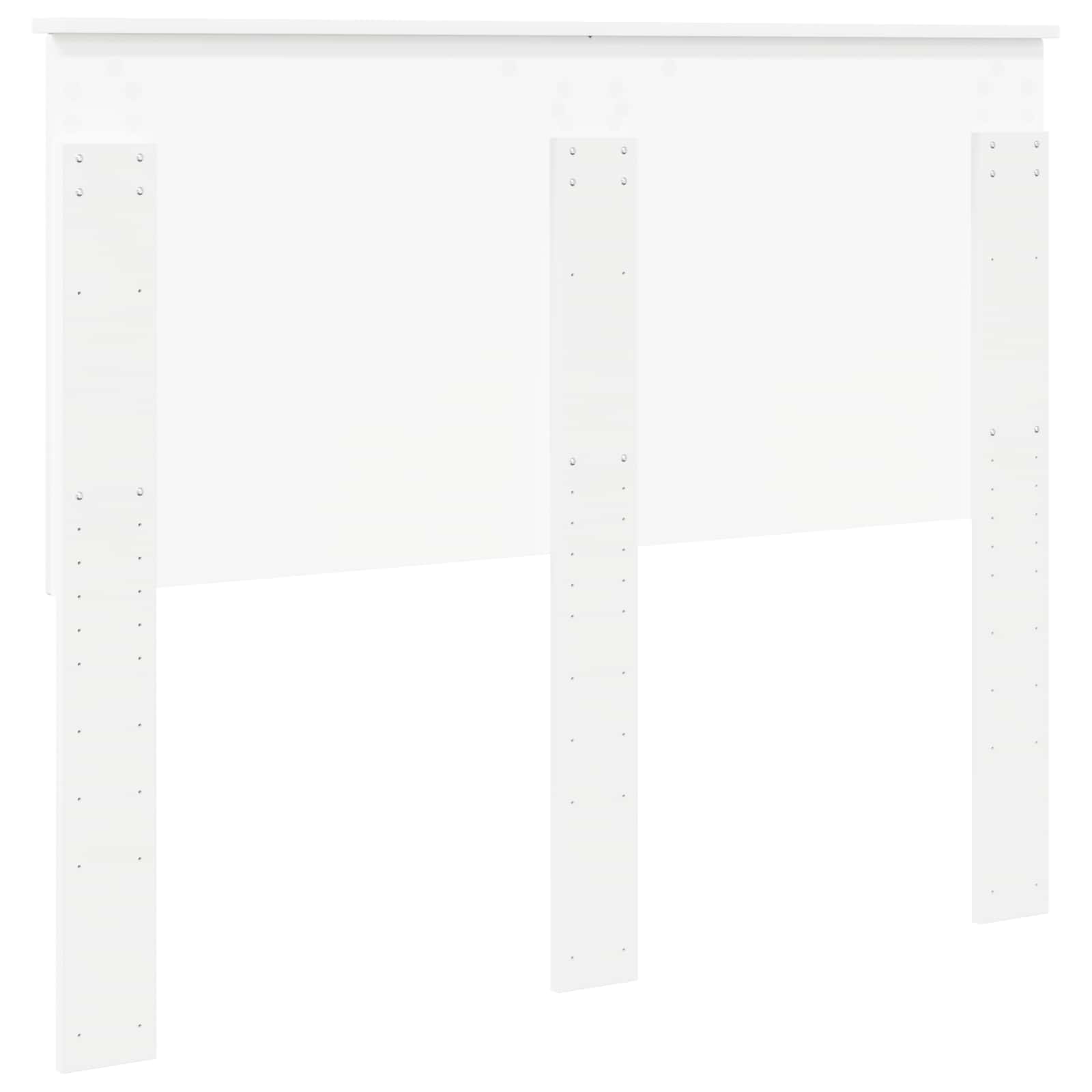 vidaXL Headboard White Engineered wood 6