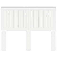 vidaXL Headboard White Engineered wood 4