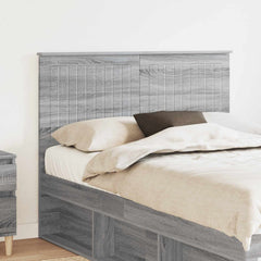 Headboard Engineered wood Grey Sonoma