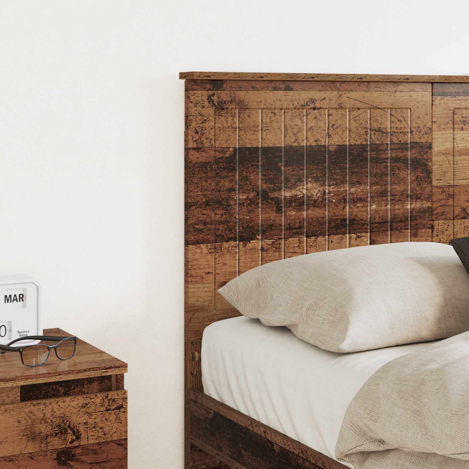 vidaXL Headboard Old Wood Engineered wood 3