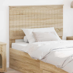 Headboard Engineered wood Sonoma Oak 100 cm