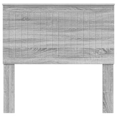 Headboard Engineered wood Grey Sonoma 100 cm