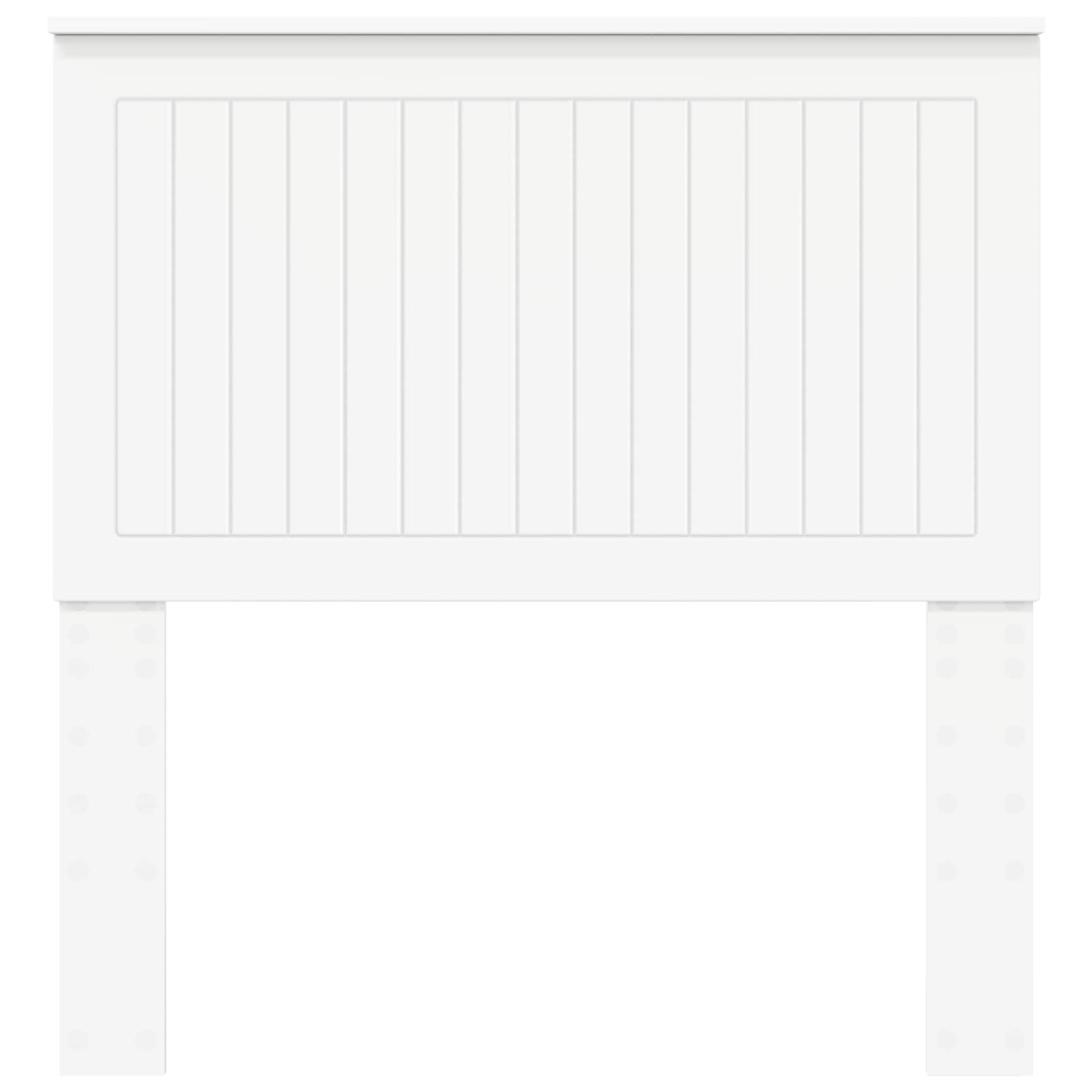 vidaXL Headboard White Engineered wood 4