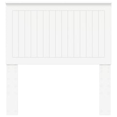 vidaXL Headboard White Engineered wood 4