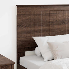 vidaXL Headboard Brown Oak Engineered wood 3