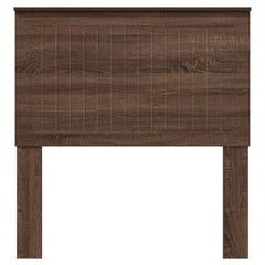 vidaXL Headboard Brown Oak Engineered wood 4