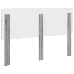 vidaXL Headboard Grey Sonoma Engineered wood 6
