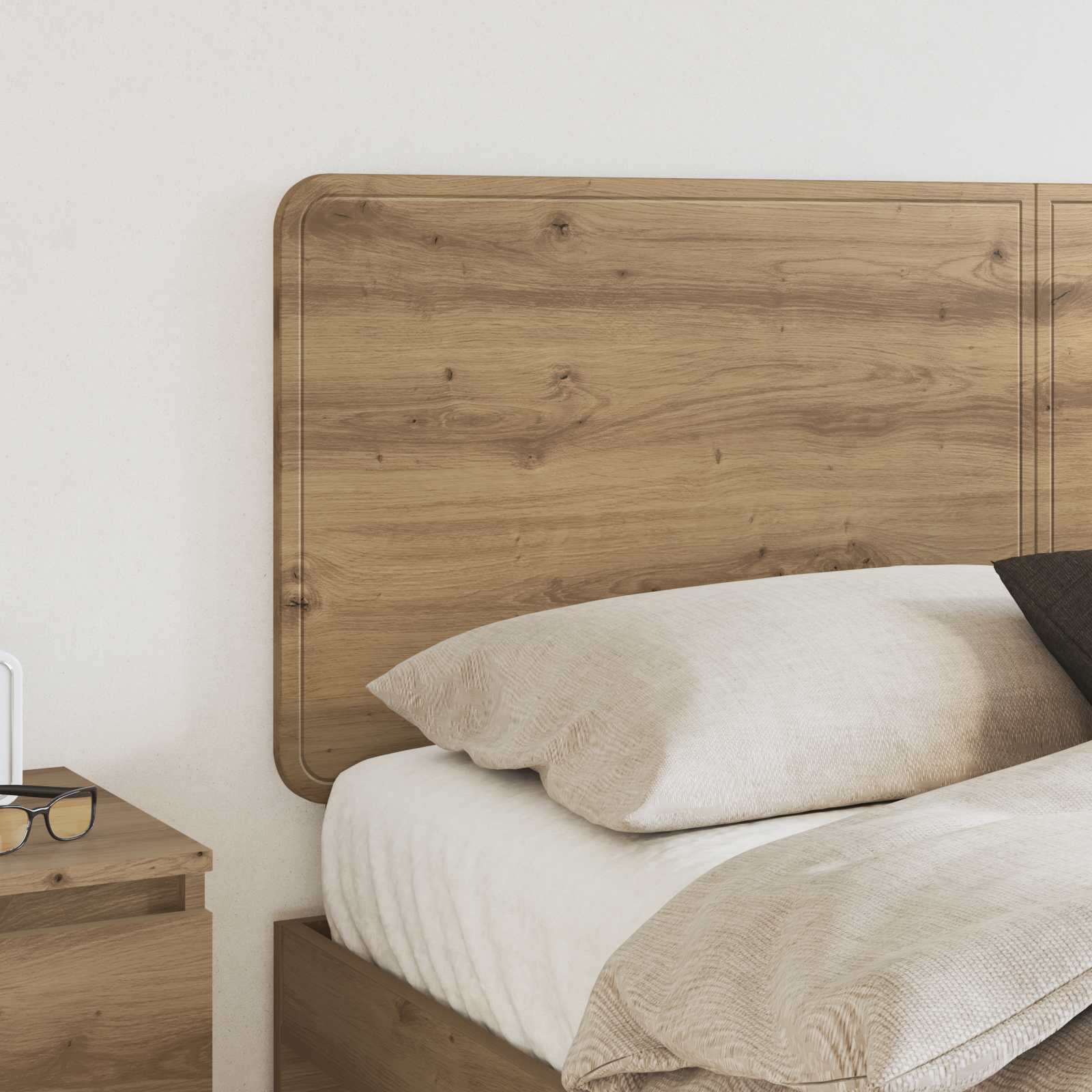 vidaXL Headboard Artisan Oak Engineered wood 3