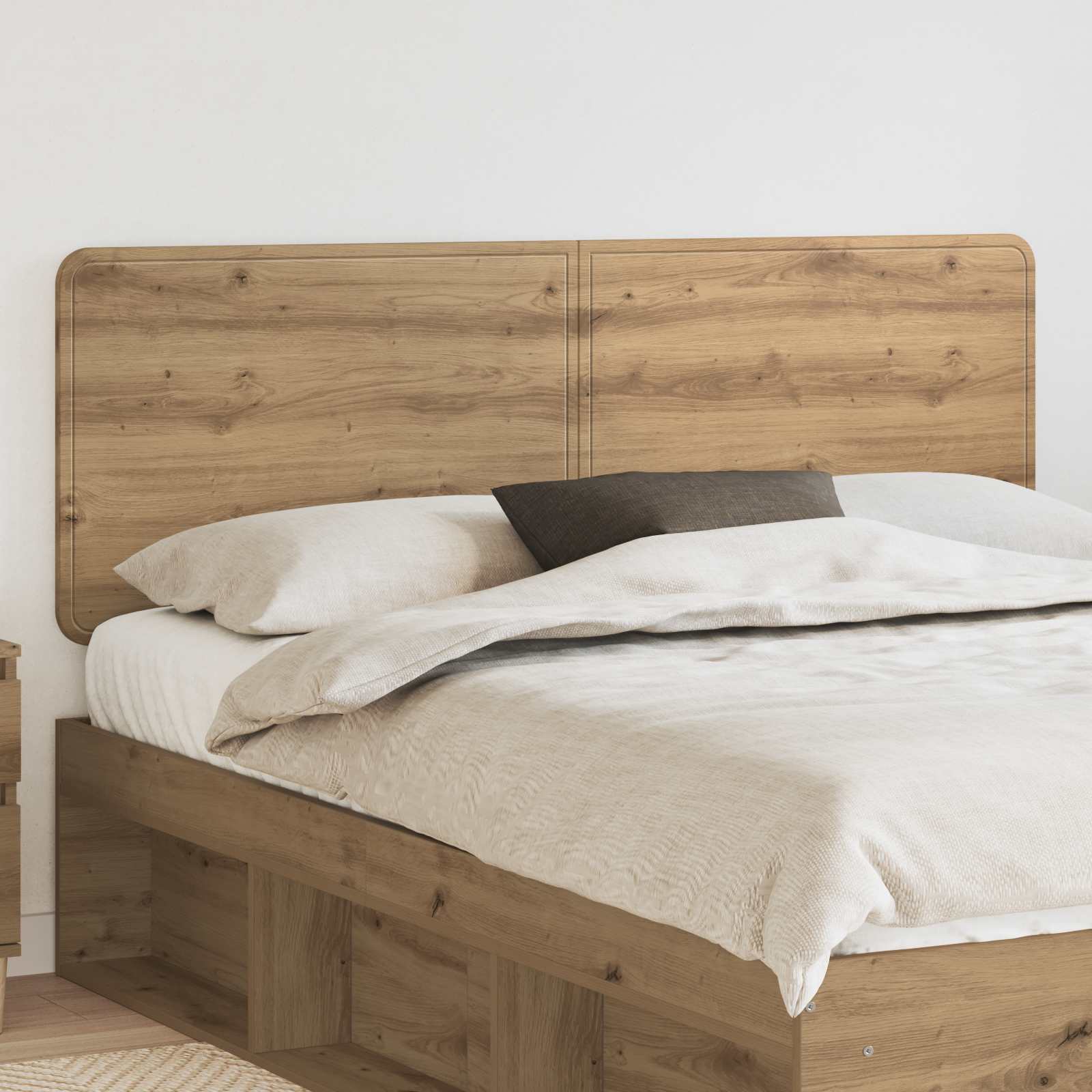 vidaXL Headboard Artisan Oak Engineered wood 1