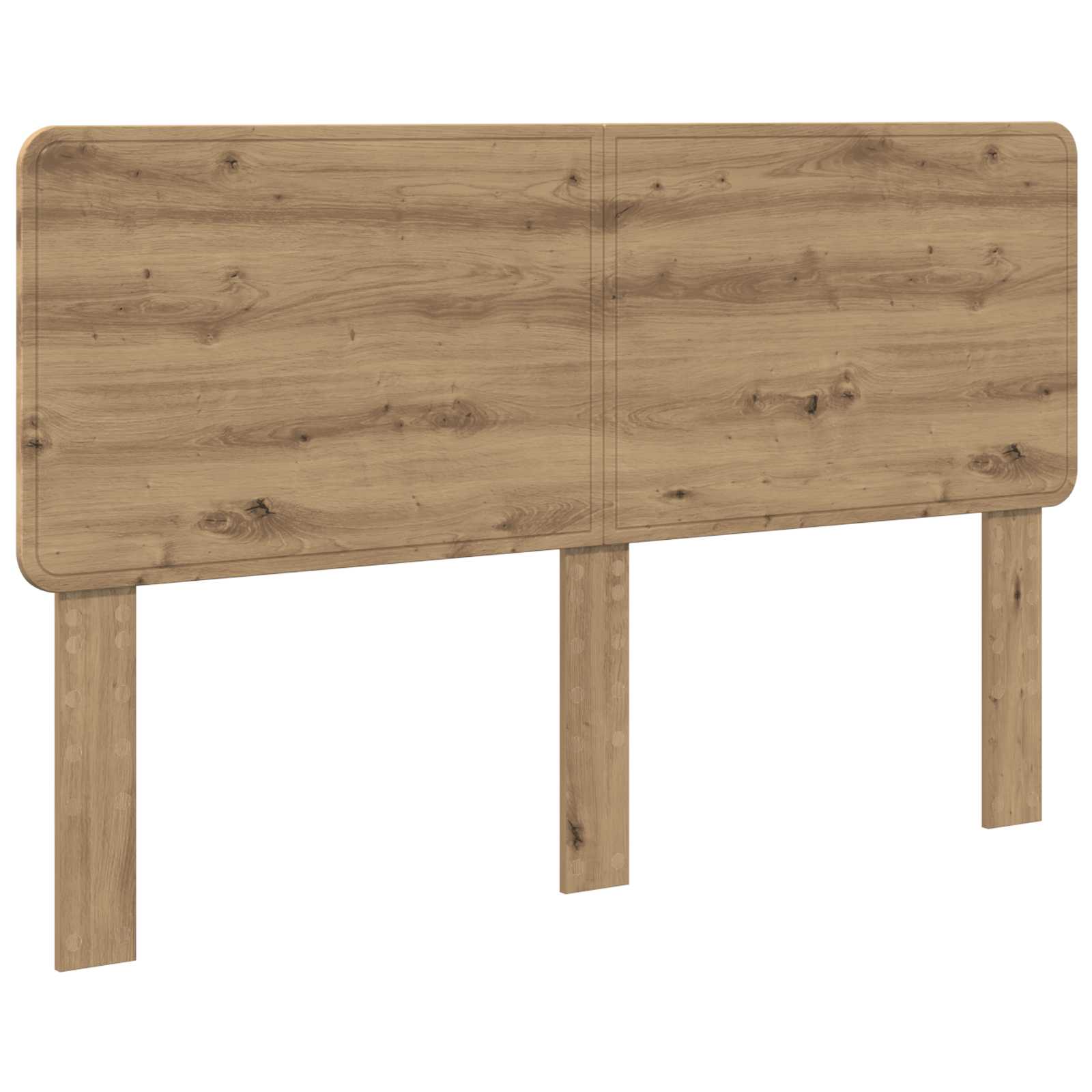 vidaXL Headboard Artisan Oak Engineered wood 2
