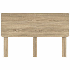 vidaXL Headboard Sonoma Oak Engineered wood 4