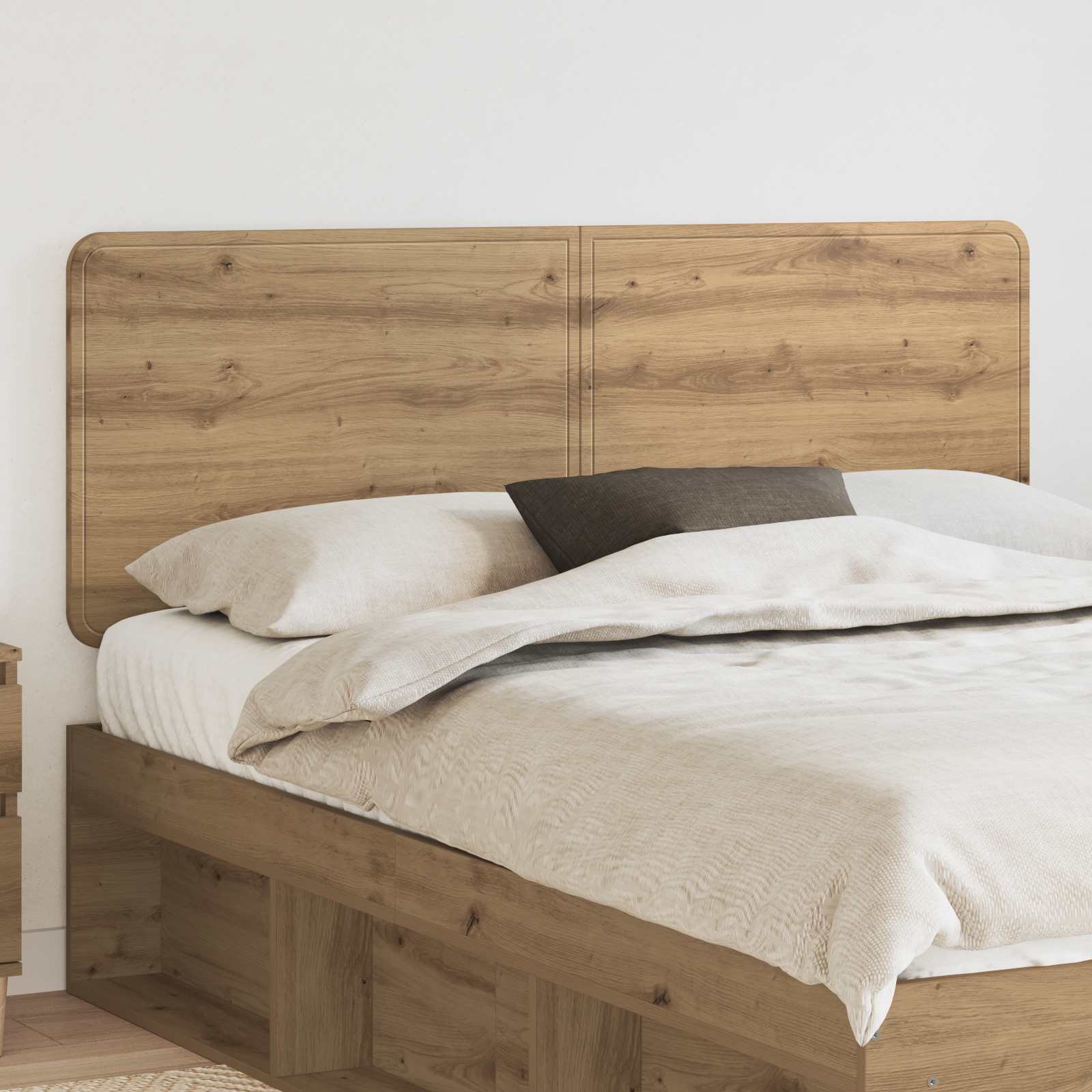 vidaXL Headboard Artisan Oak Engineered wood 1