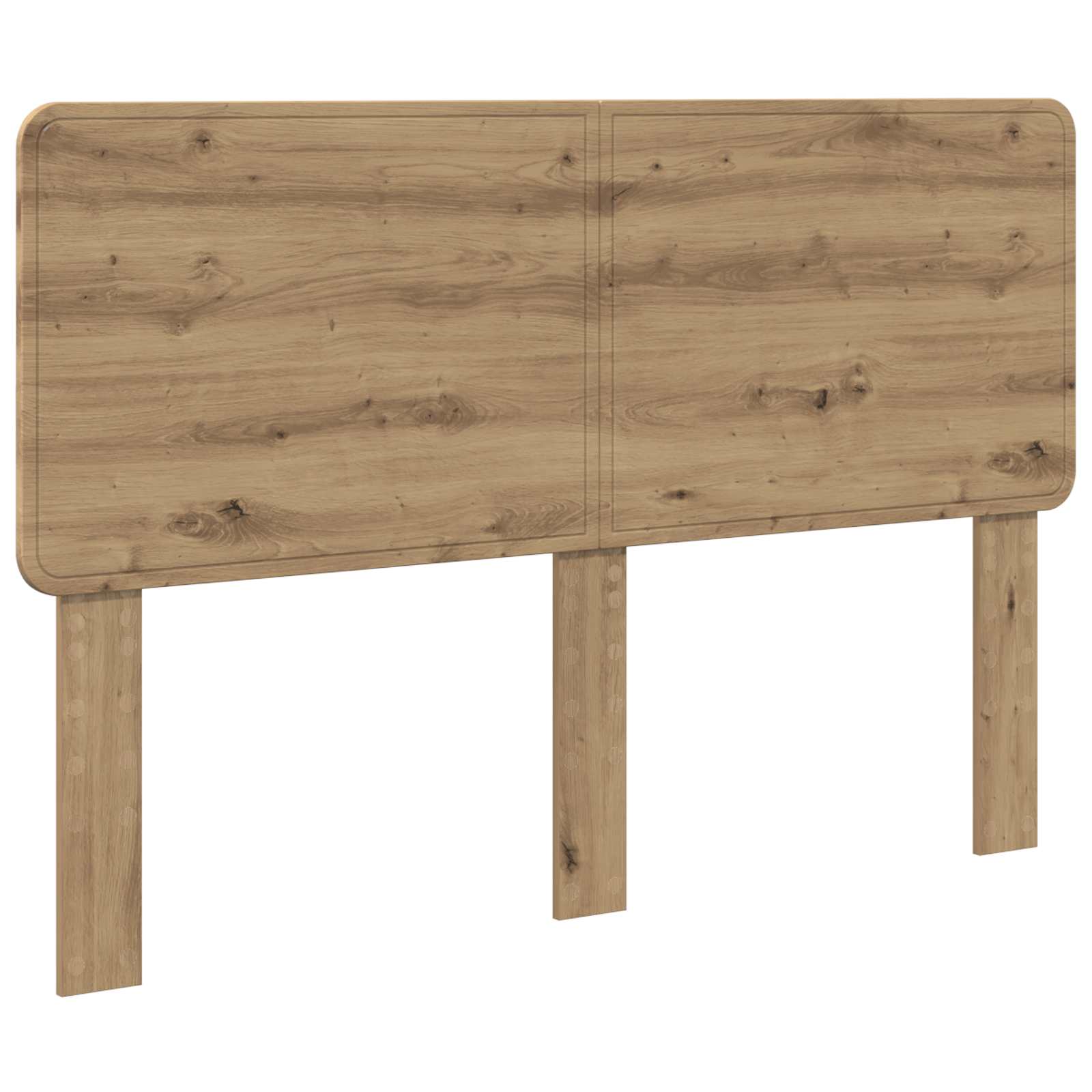 vidaXL Headboard Artisan Oak Engineered wood 2
