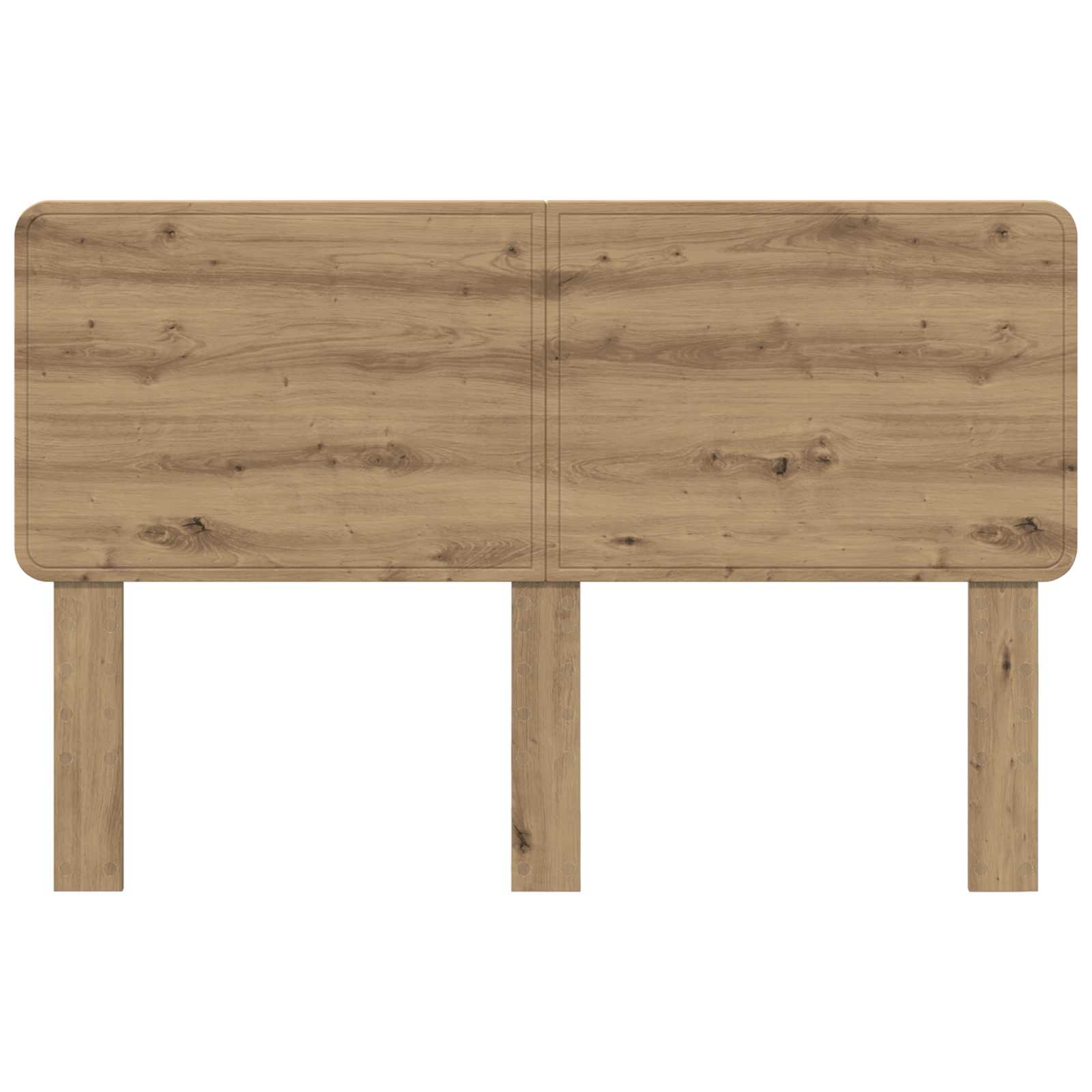 vidaXL Headboard Artisan Oak Engineered wood 4