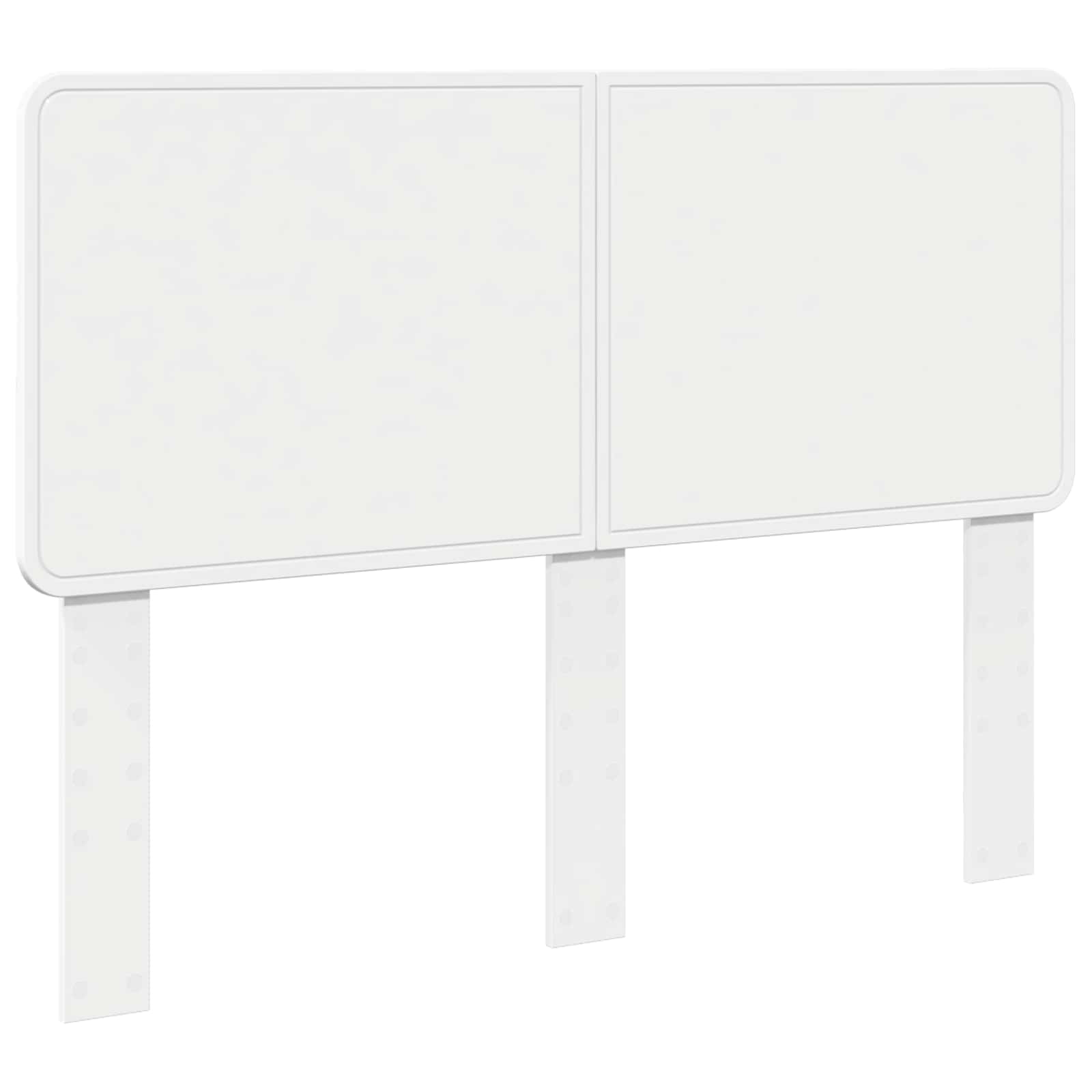 vidaXL Headboard White Engineered wood 2