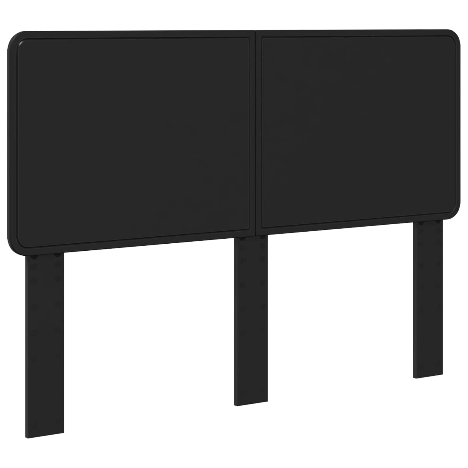 vidaXL Headboard Black Oak Engineered wood 2
