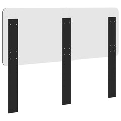 vidaXL Headboard Black Oak Engineered wood 6