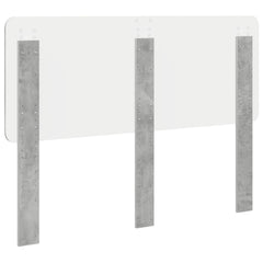 vidaXL Headboard Concrete Grey Engineered wood 6