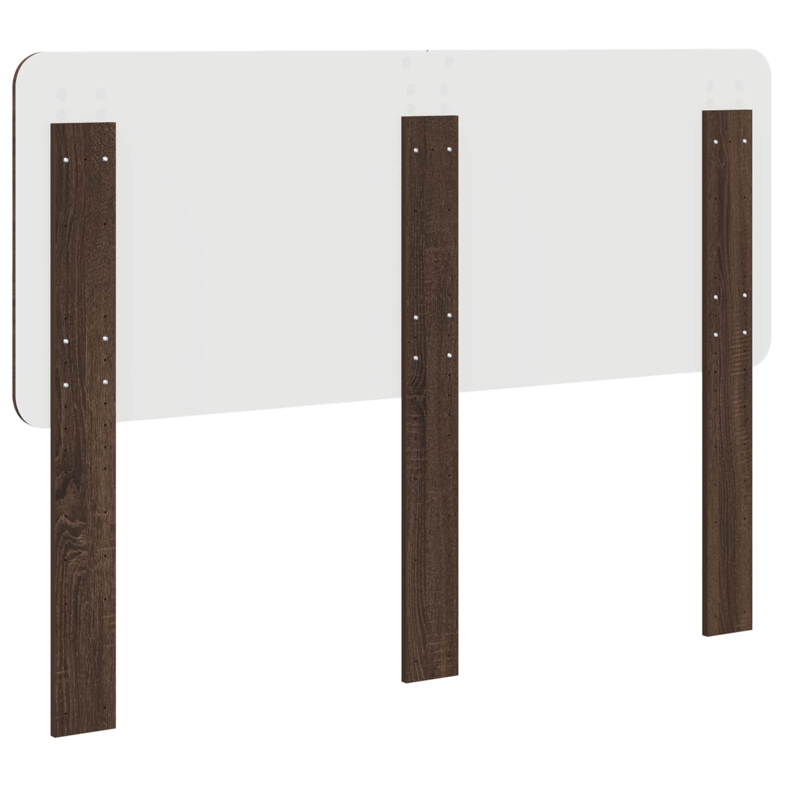 vidaXL Headboard Brown Oak Engineered wood 6