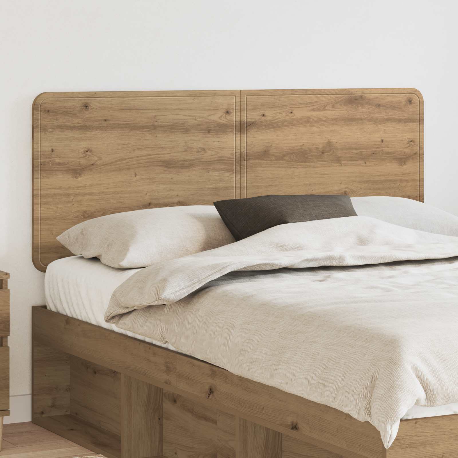 vidaXL Headboard Artisan Oak Engineered wood 1