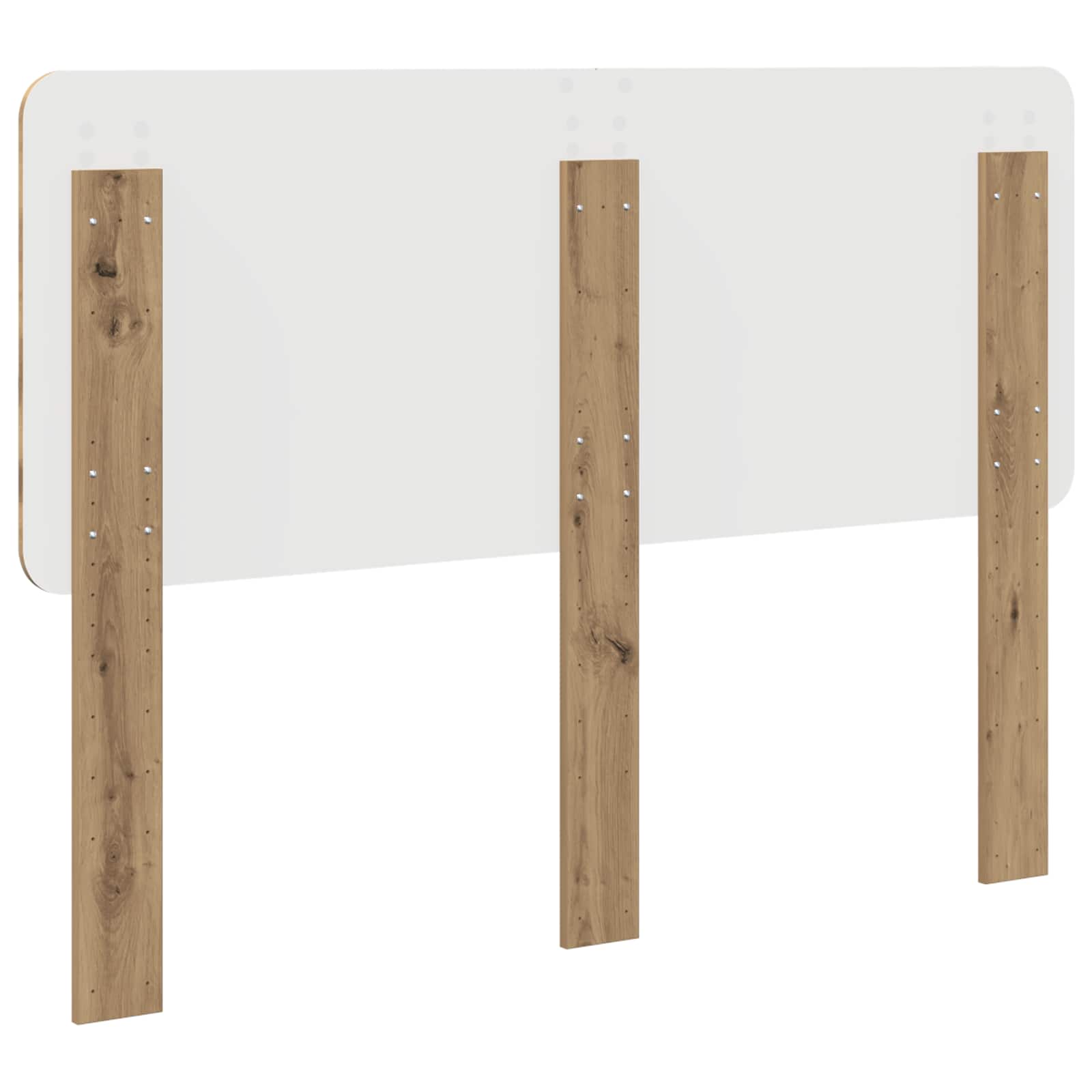 vidaXL Headboard Artisan Oak Engineered wood 6