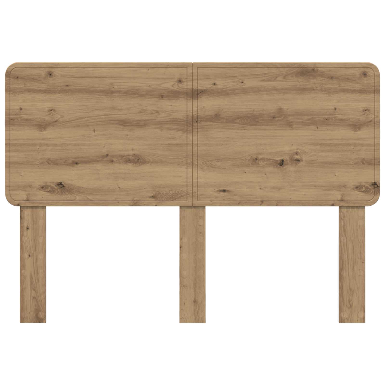 vidaXL Headboard Artisan Oak Engineered wood 4