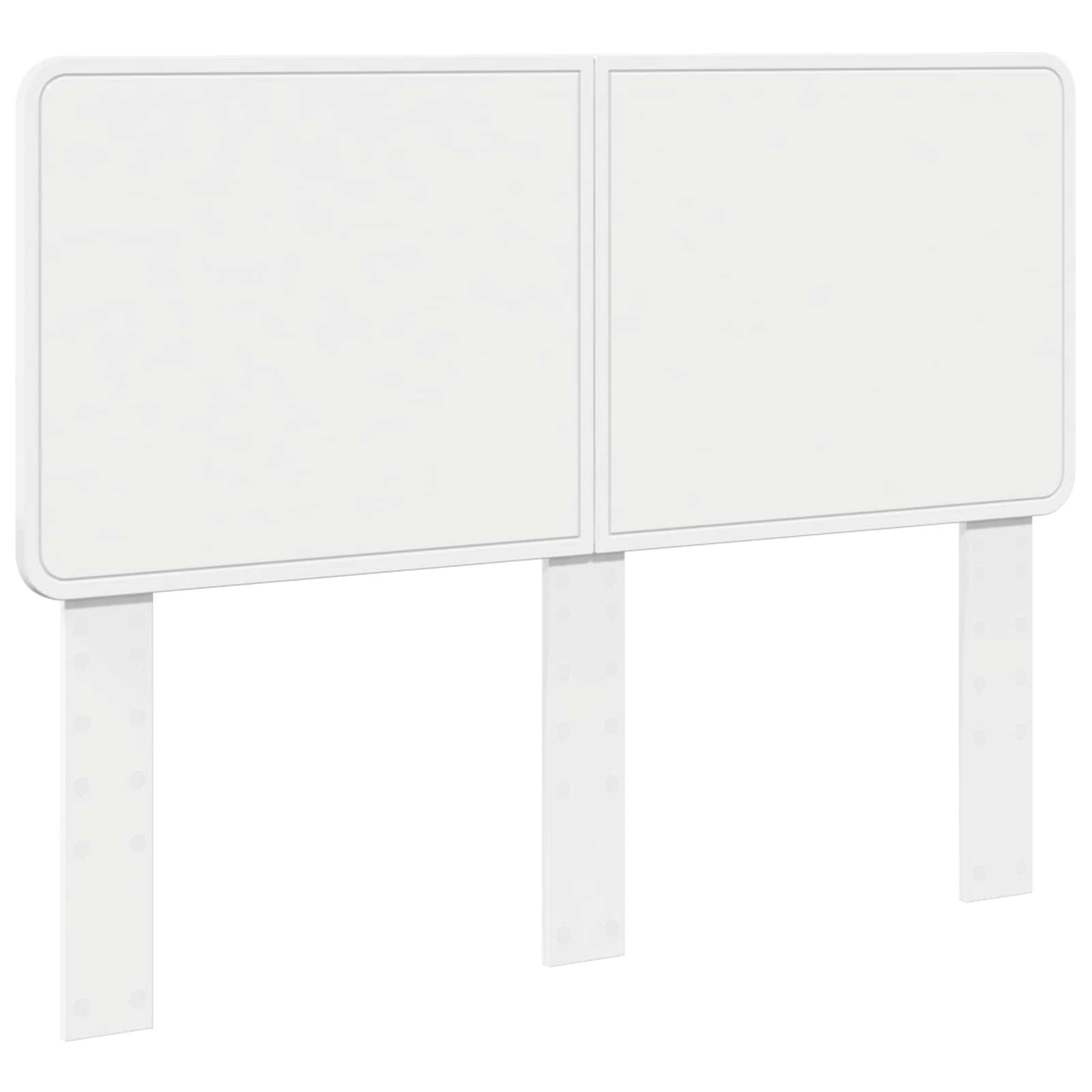 vidaXL Headboard White Engineered wood 2